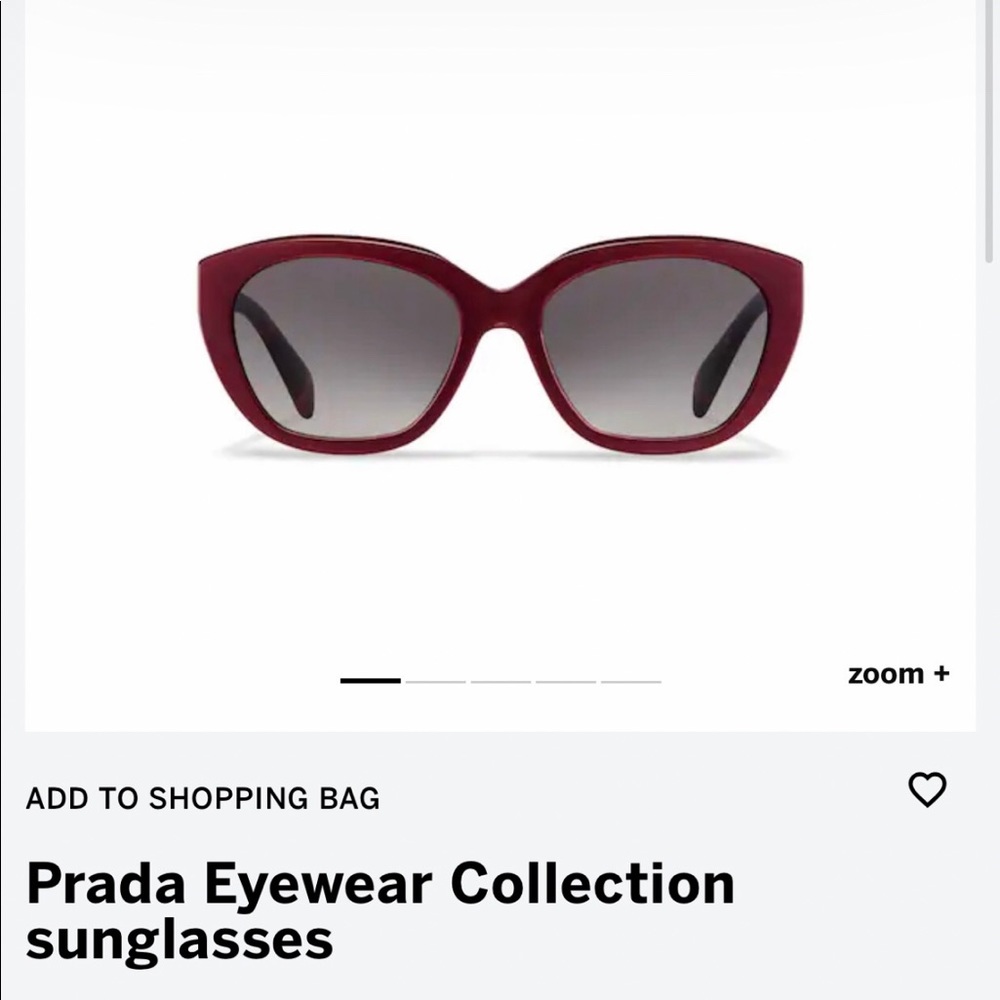 New Prada sunglasses